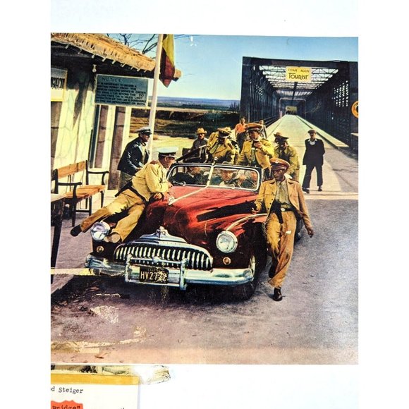 Across‎ the Bridge 1957 Original Lobby Card Movie Poster Rod Steiger British UK - Picture 6 of 7